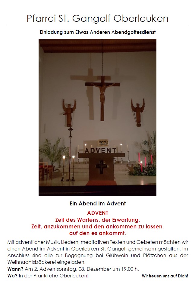 Gottesdienst in Oberleukten